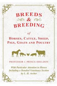 Breeds and Breeding of Horses, Cattle, Sheep, Pigs, Goats and Poultry - With Particular Attention to Horses Including a Detailed Veterinary Section by L. H. Archer