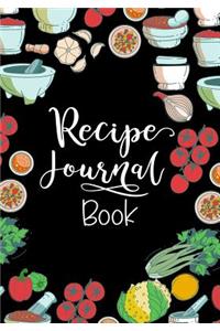 Recipe Journal Book