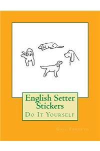 English Setter Stickers