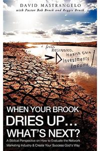 When Your Brook Dries Up...What's Next?