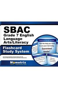 Sbac Grade 7 English Language Arts/Literacy Flashcard Study System