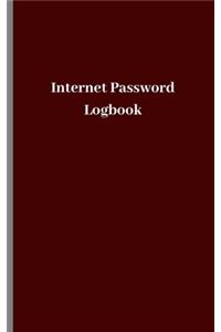Internet Password Logbook