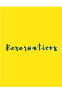 Reservations 2020