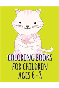 coloring books for children ages 6-8