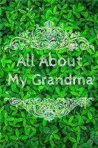 All About My Grandma Journal