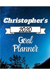 Christopher's 2020 Goal Planner