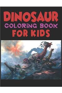 Dinosaur Coloring Book For Kids
