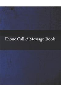 Phone Call & Message Book