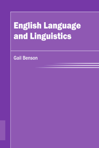 English Language and Linguistics