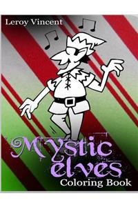 Mystic Elves Coloring Book