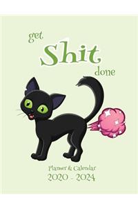 Get Shit Done Planner & Calendar 2020-2024
