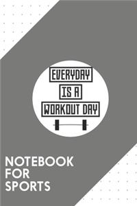 Notebook for Sports