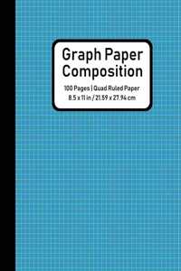 Graph Paper Composition Notebook Quad Ruled