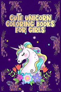 Cute UNICORN Coloring Books For Girls