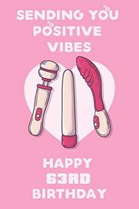 Sending You Positive Vibes Happy 63rd Birthday