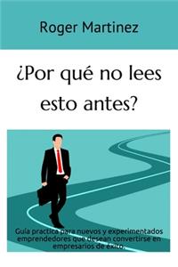 ¿Por qué no lees esto antes?