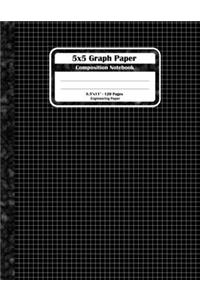 5x5 Graph Paper Composition Notebook