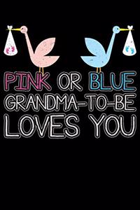 Pink or Blue Grandma To Be Loves You