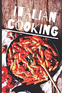 Blank Italian Recipe Book Journal - Italian Cooking