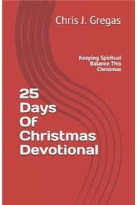 25 Days Of Christmas Devotional