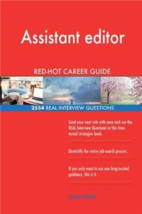 Assistant editor RED-HOT Career Guide; 2554 REAL Interview Questions