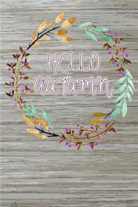 Hello Autumn