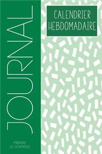 Calendrier Hebdomadaire
