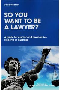So You Want to be a Lawyer?