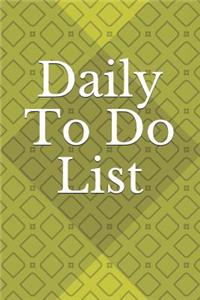 Daily to Do List