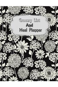 Grocery List and Meal Planner