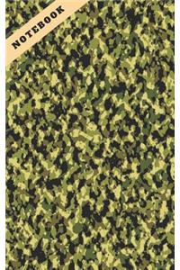 Multicam Military Notebook