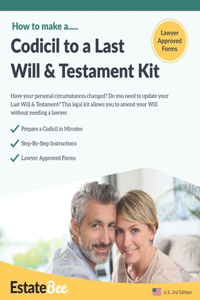 Codicil to a Last Will & Testament Kit