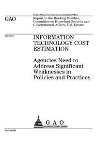 Information technology cost estimation