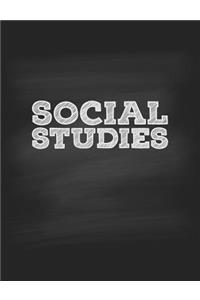 Social Studies Notebook College Ruled