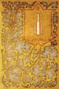 Monogram Cricket Notebook
