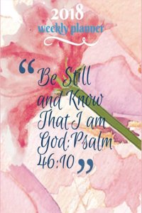 2018 Weekly Planner
