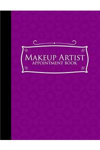 Makeup Artist Appointment Book