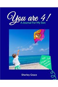 You are 4! A Journal For My Son