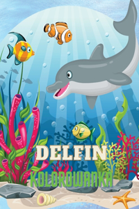 Delfin Kolorowanka