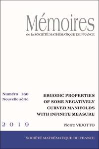 Ergodic Properties of Some Negatively Curved Manifolds with Infinite Measure