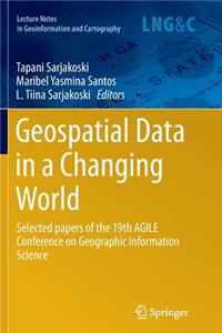 Geospatial Data in a Changing World