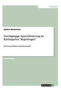 Durchgängige Sprachförderung im Kindergarten 