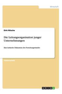 Leitungsorganisation junger Unternehmungen