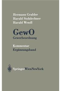 Kommentar Zur GewO Erganzungsband