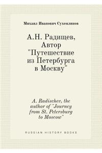 A. Radischev, the Author of 