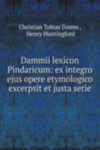 Dammii lexicon Pindaricum