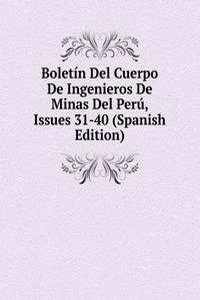 Boletin Del Cuerpo De Ingenieros De Minas Del Peru, Issues 31-40 (Spanish Edition)
