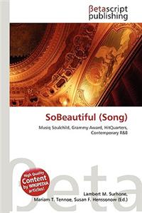 Sobeautiful (Song)
