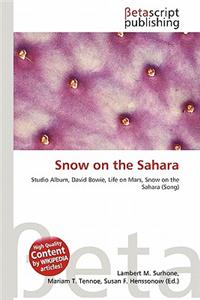 Snow on the Sahara