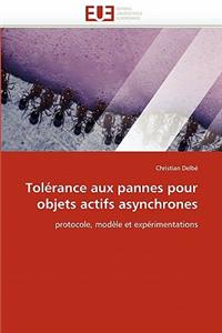 Tolérance Aux Pannes Pour Objets Actifs Asynchrones
